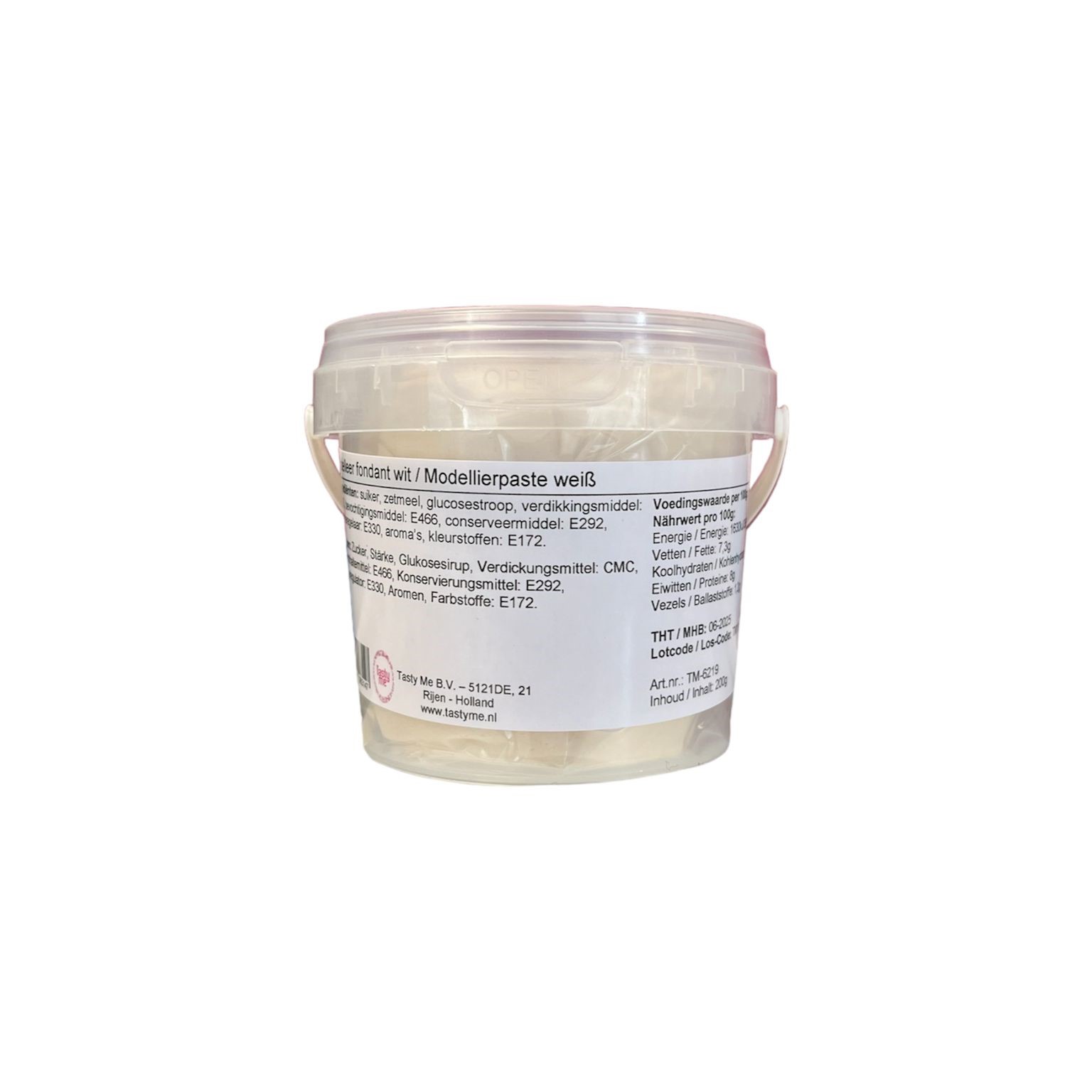 Bloemenfondant / modelleer fondant wit