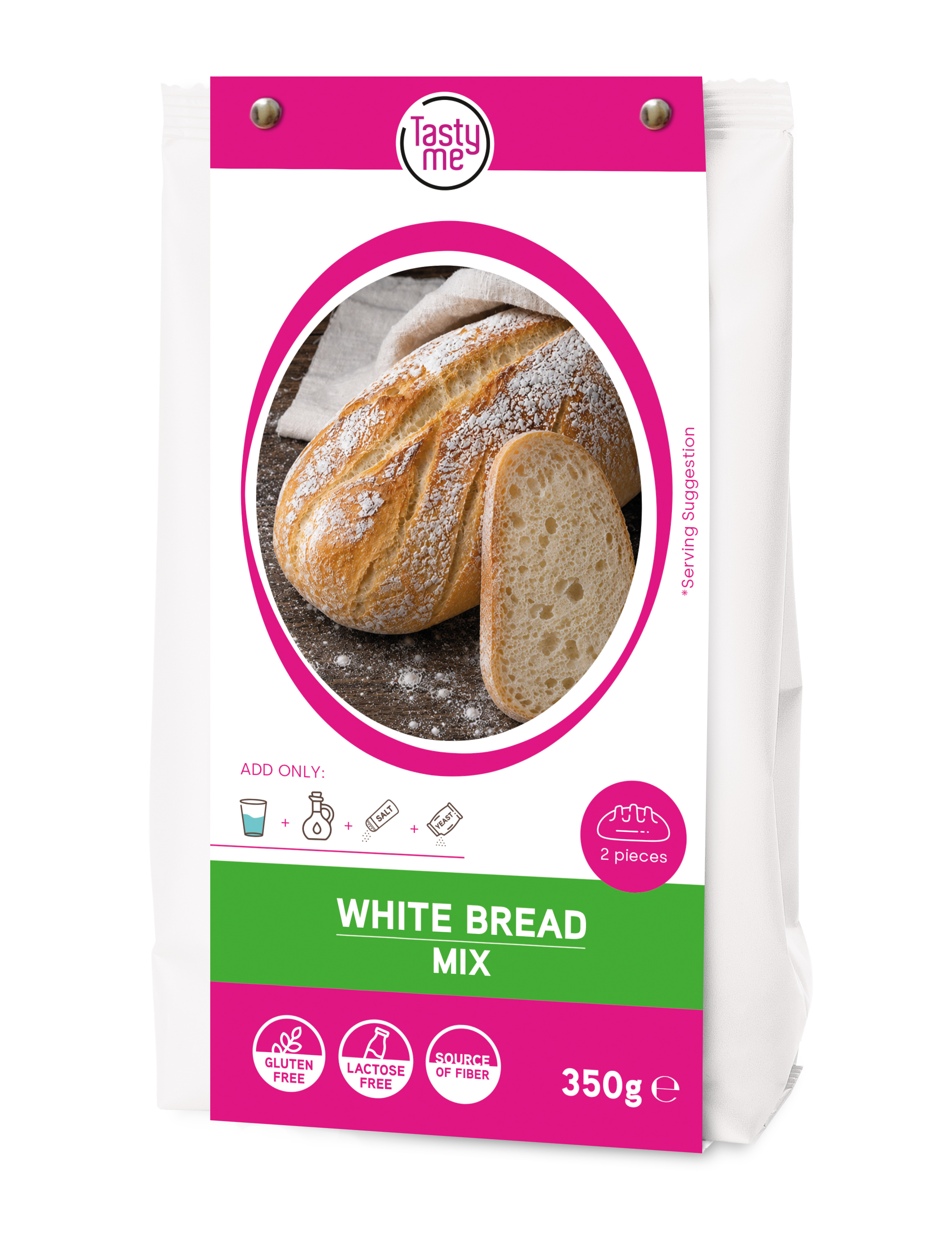 Wit Brood mix 350g - glutenvrij