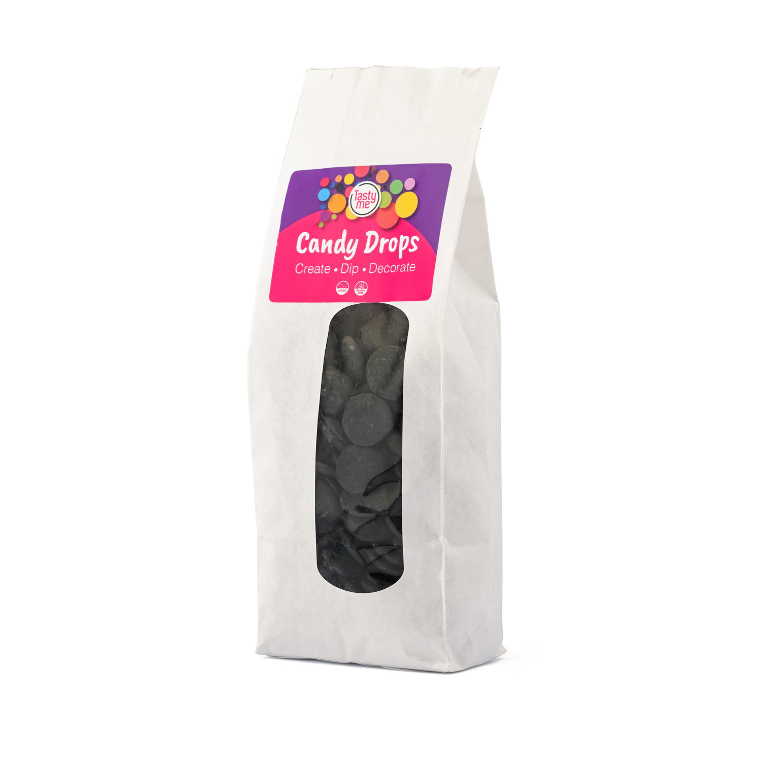 Candy Drops Zwart 300g - glutenvrij