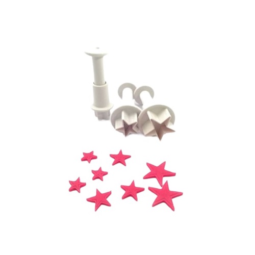 Cutter mini stars - (set of 3 pieces)