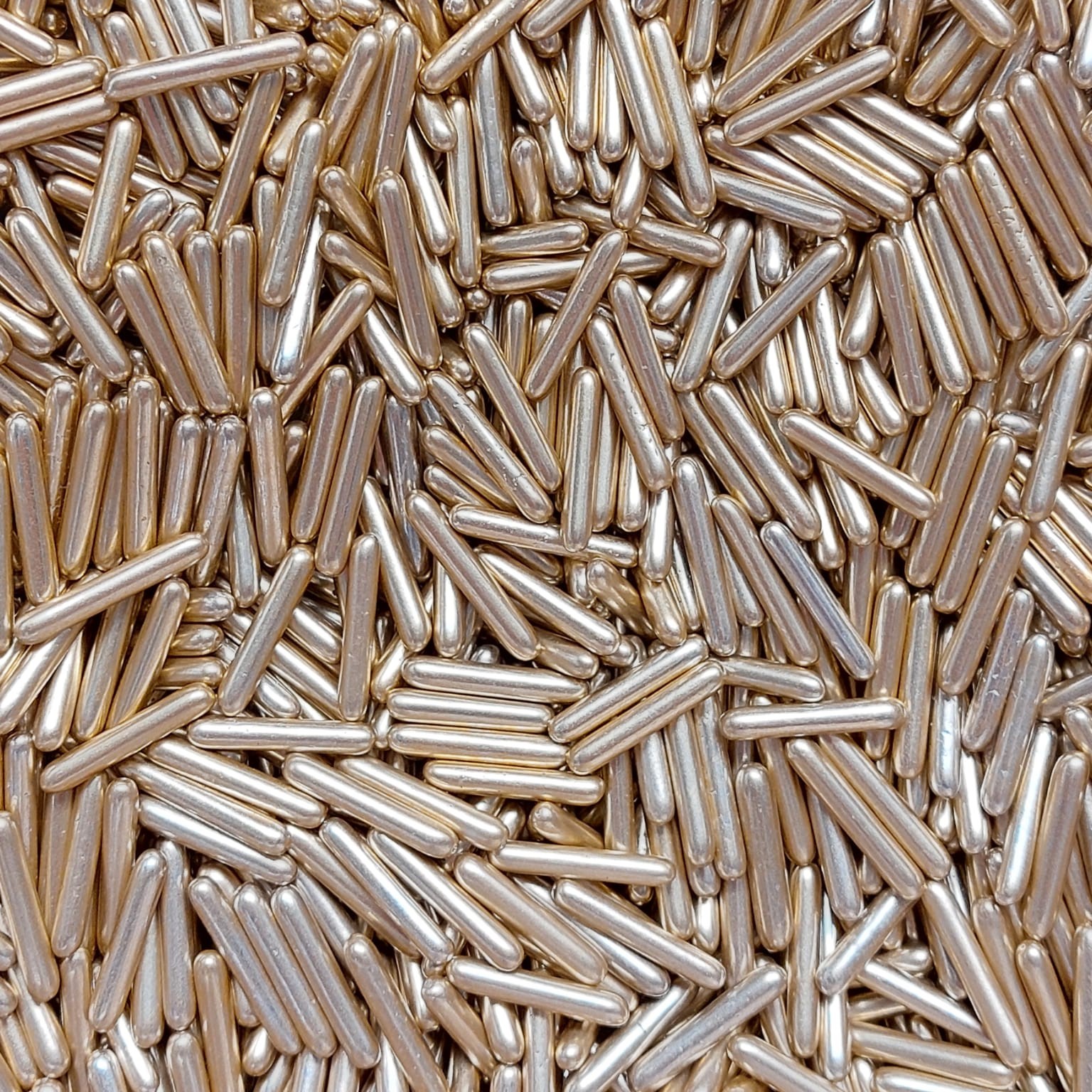 Suikerstaafjes metallic goud