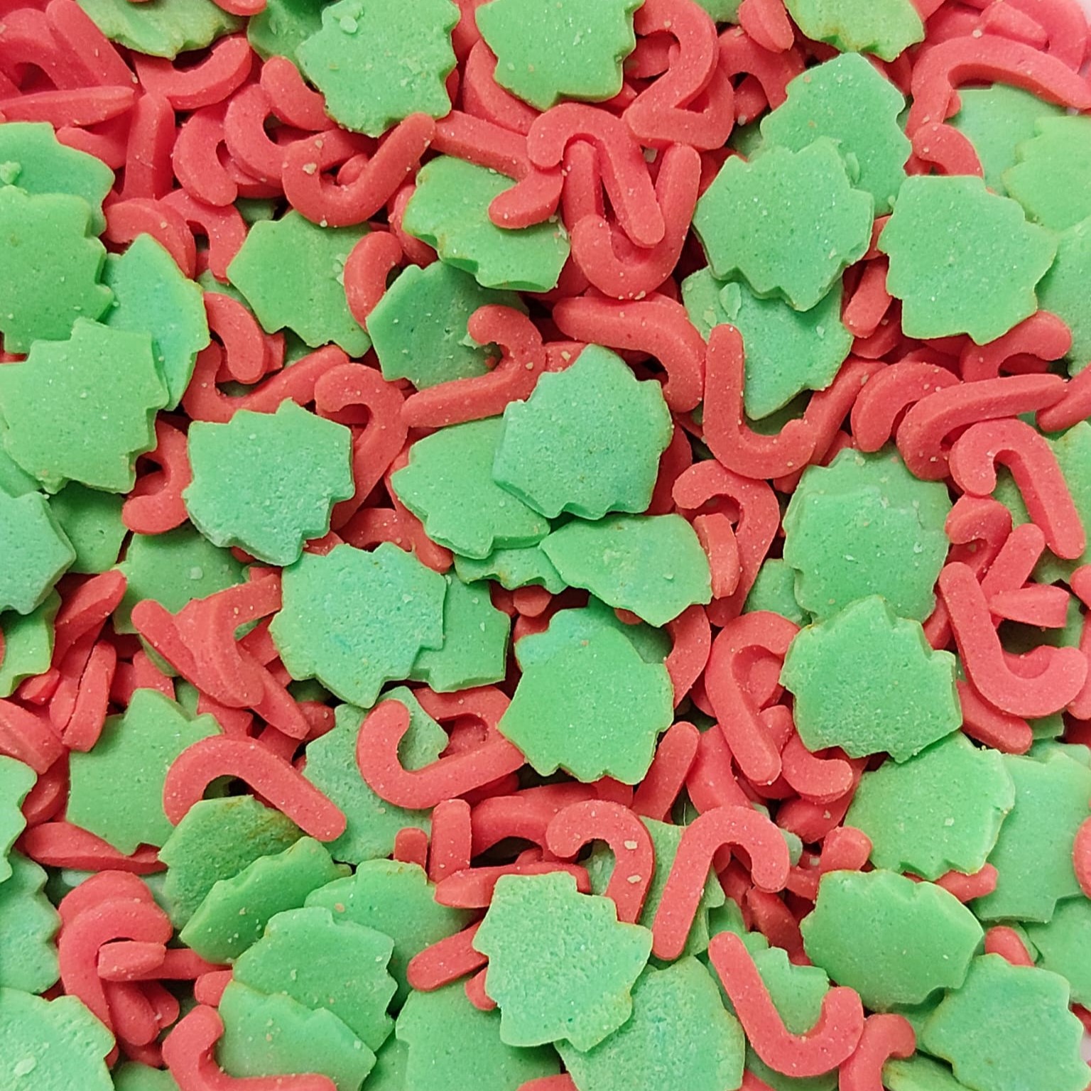 Suikerdecoratie kerstboom-candy cane