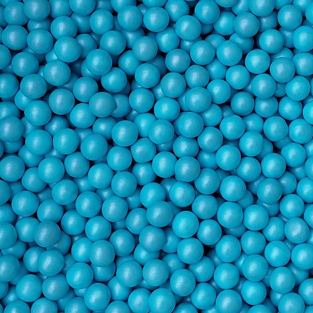 Chocolade ballen baby blauw 125g OP=OP
