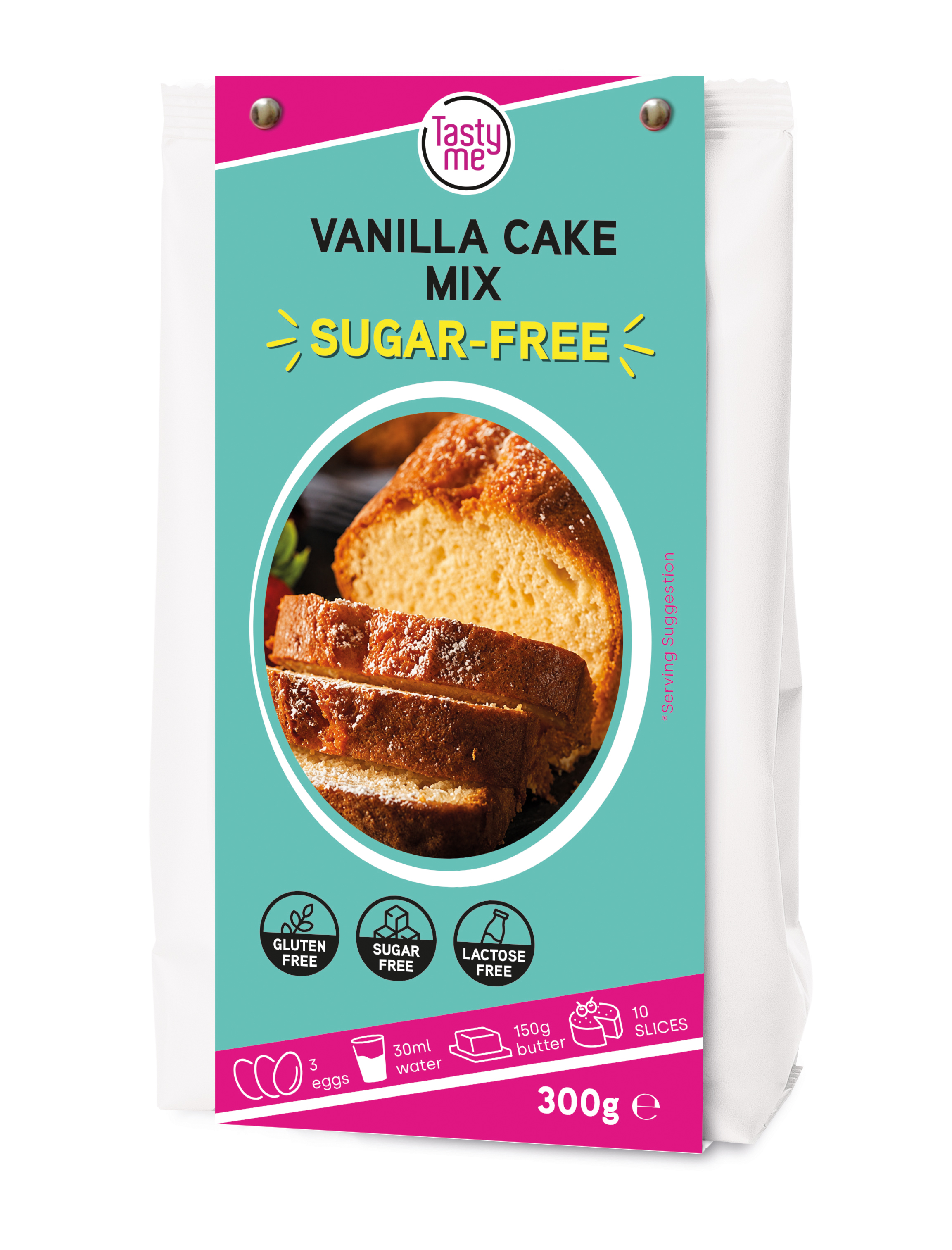 Vanilla Cake mix 300g - suikervrij