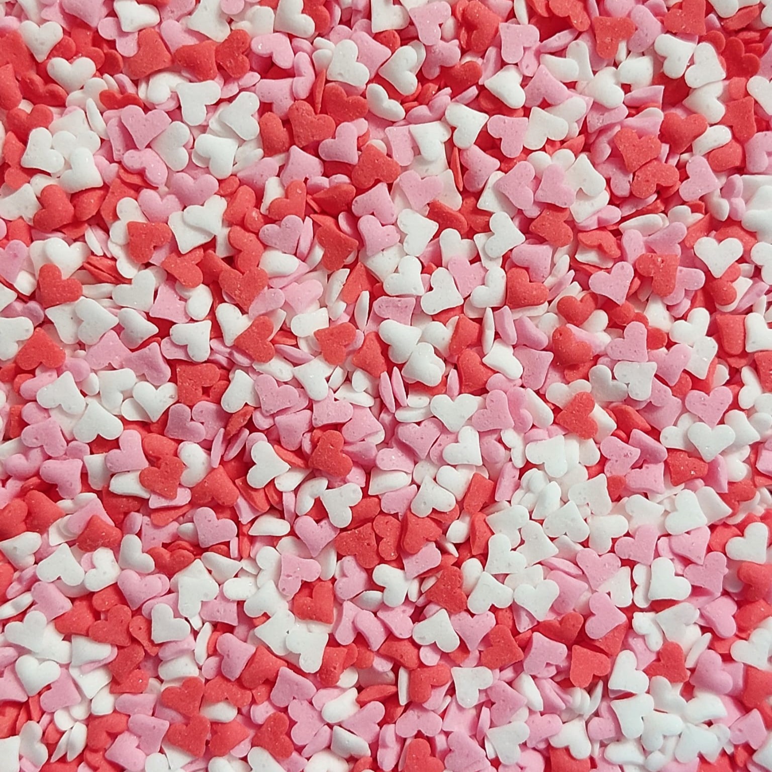 Suikerdecoratie mini hartjes