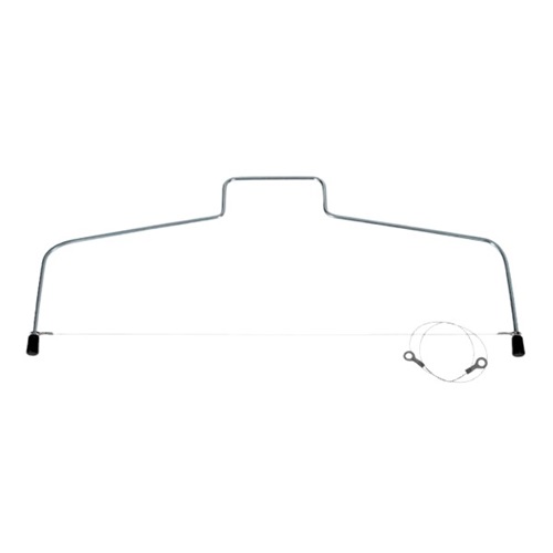 Cake leveler / taartzaag dubbel bedraad 43cm.
