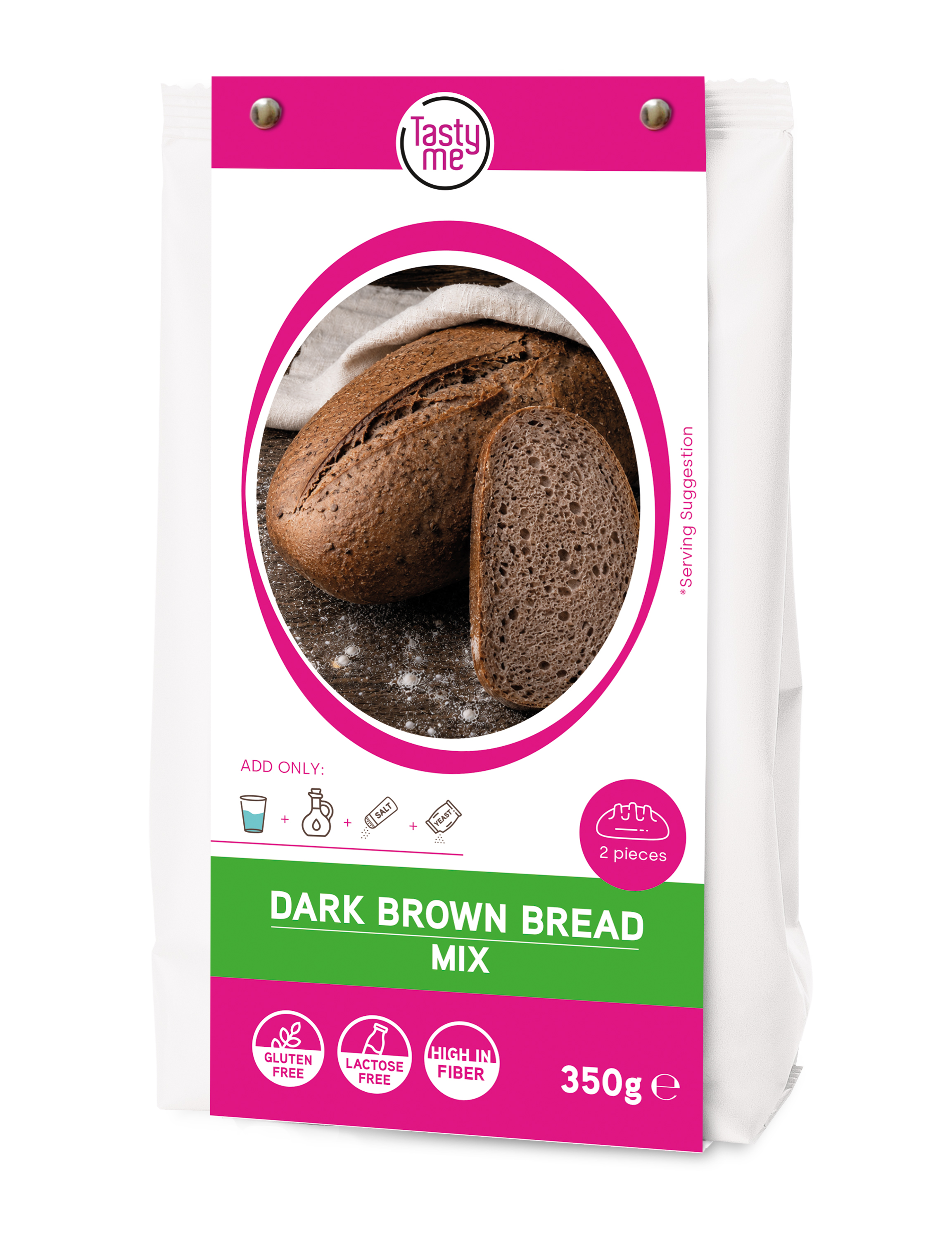 Donkerbruin Brood mix 350g - glutenvrij