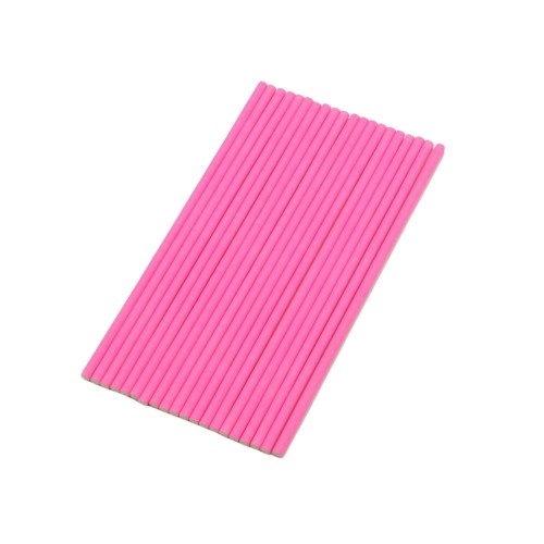 Cake pop / lollipop sticks pink 15cm
