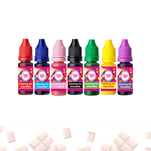 Value pack 1 of 7 chocolate colourings - gluten-free