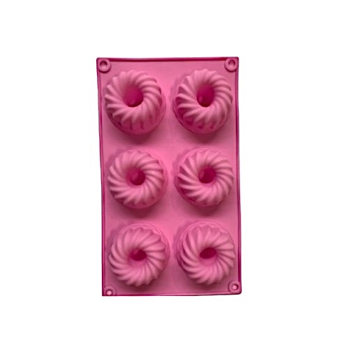 Siliconen mal mini tulband roze