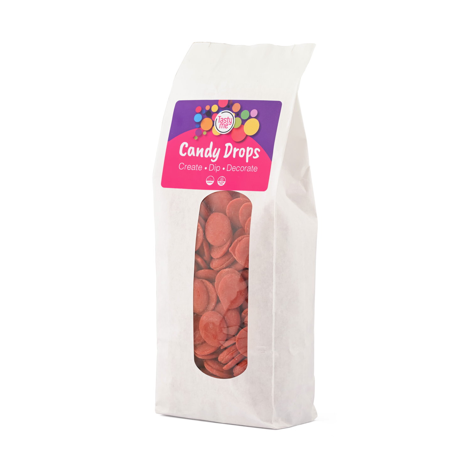 Candy Drops Rood 300g - glutenvrij