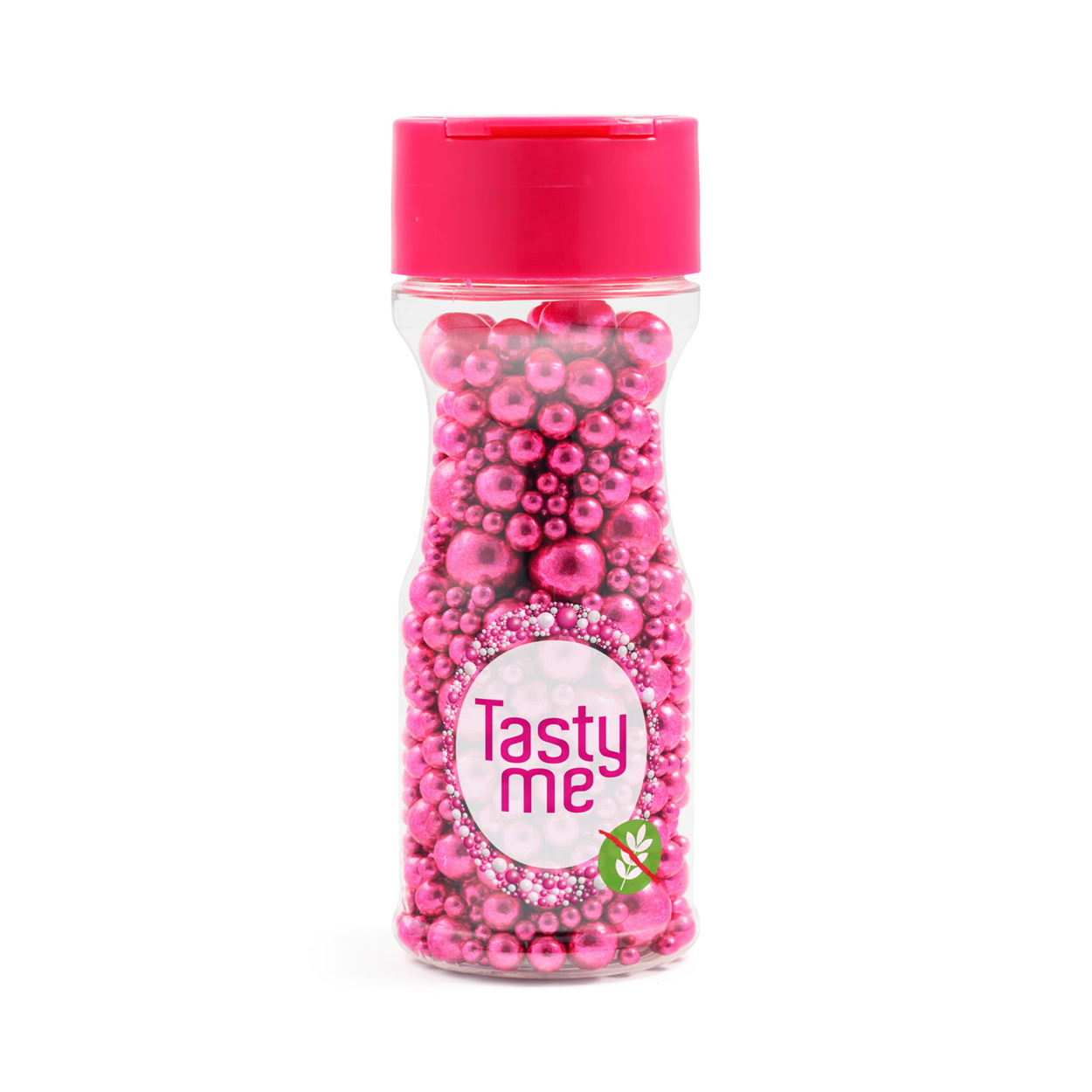 Metallic Pearls Sprinkles mix Pink 75g - glutenvrij