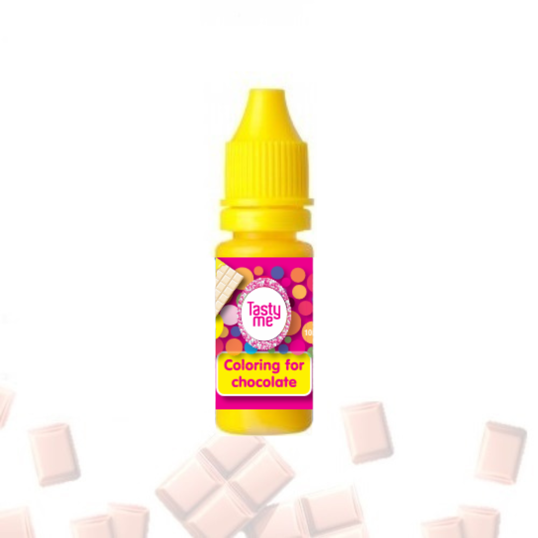 Chocolate coloring yellow 10ml - gluten-free Kopiëren