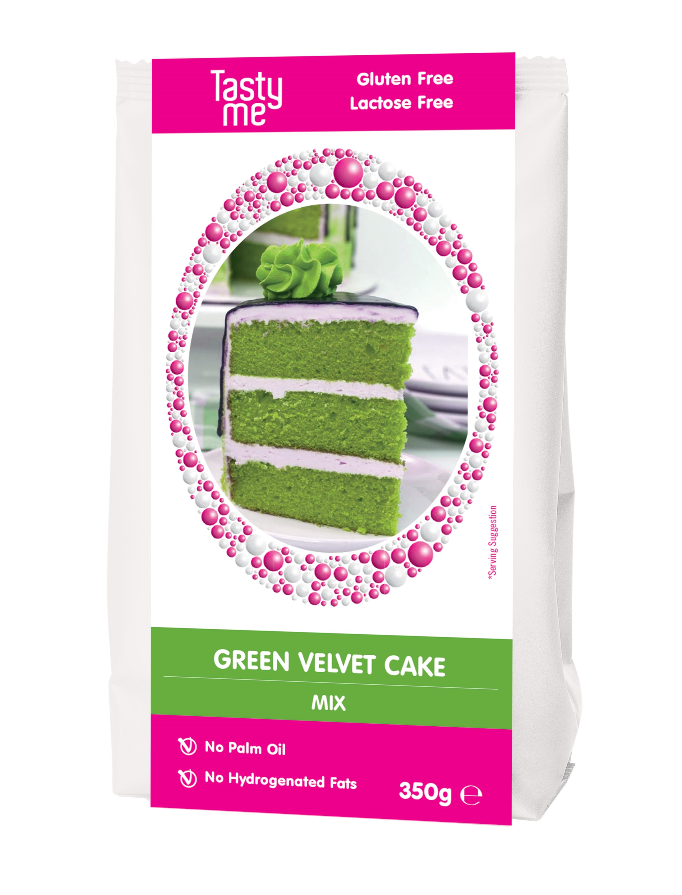 Green velvet cake mix 350g - glutenvrij 