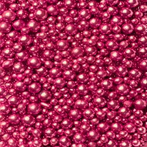 Metallic Pearls Sprinkles mix Pink 75g - gluten-free