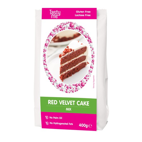 Red velvet cake mix 400g - glutenvrij 