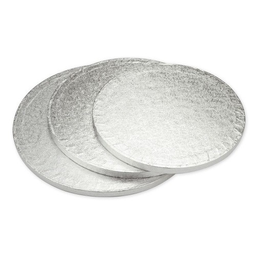 Cake drum zilver