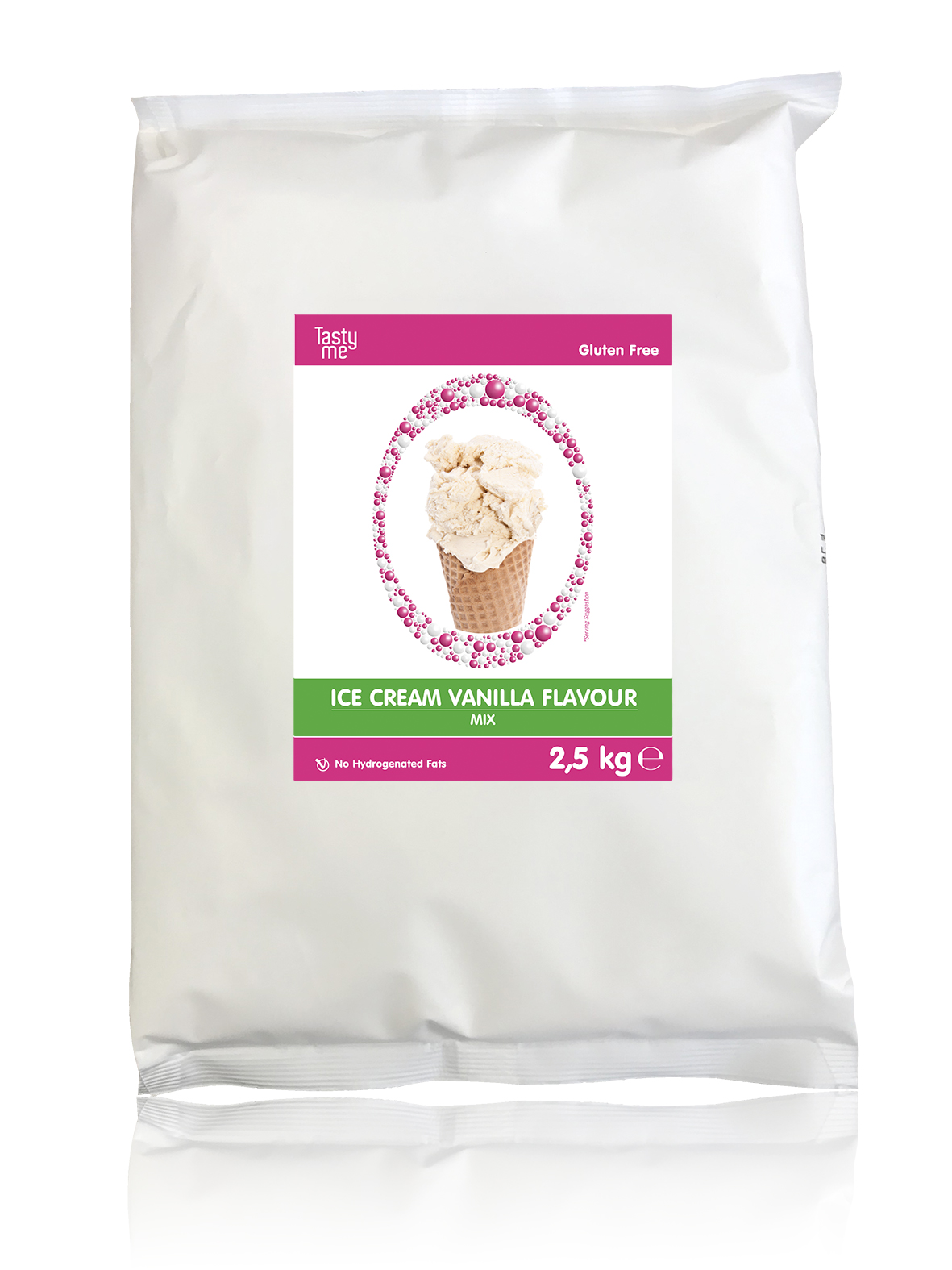 Ice cream mix vanilla 2,5kg - gluten-free