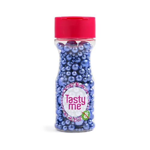 Metallic Pearls Sprinkles mix Lilac 75g - glutenvrij