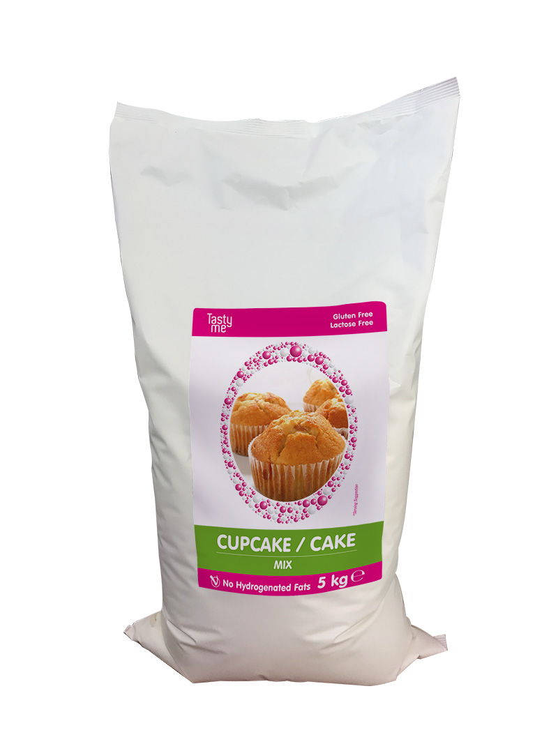Cupcake/cake mix 5kg - glutenvrij