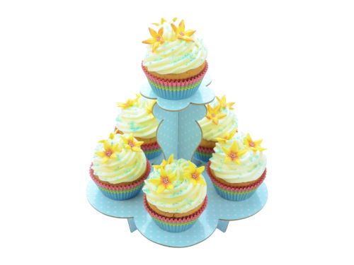 Cupcake stand blue FINAL SALE