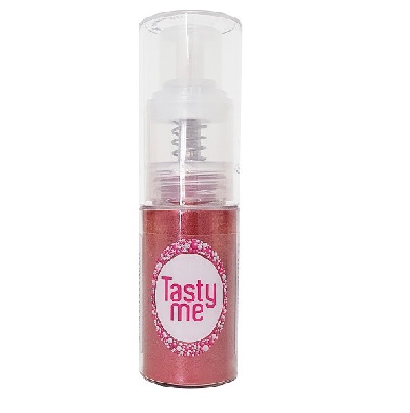 Eetbare poederspray rood