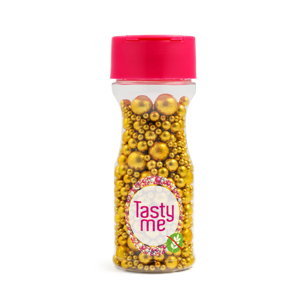 Metallic Pearls Sprinkles mix Antique Gold 75g - gluten-free
