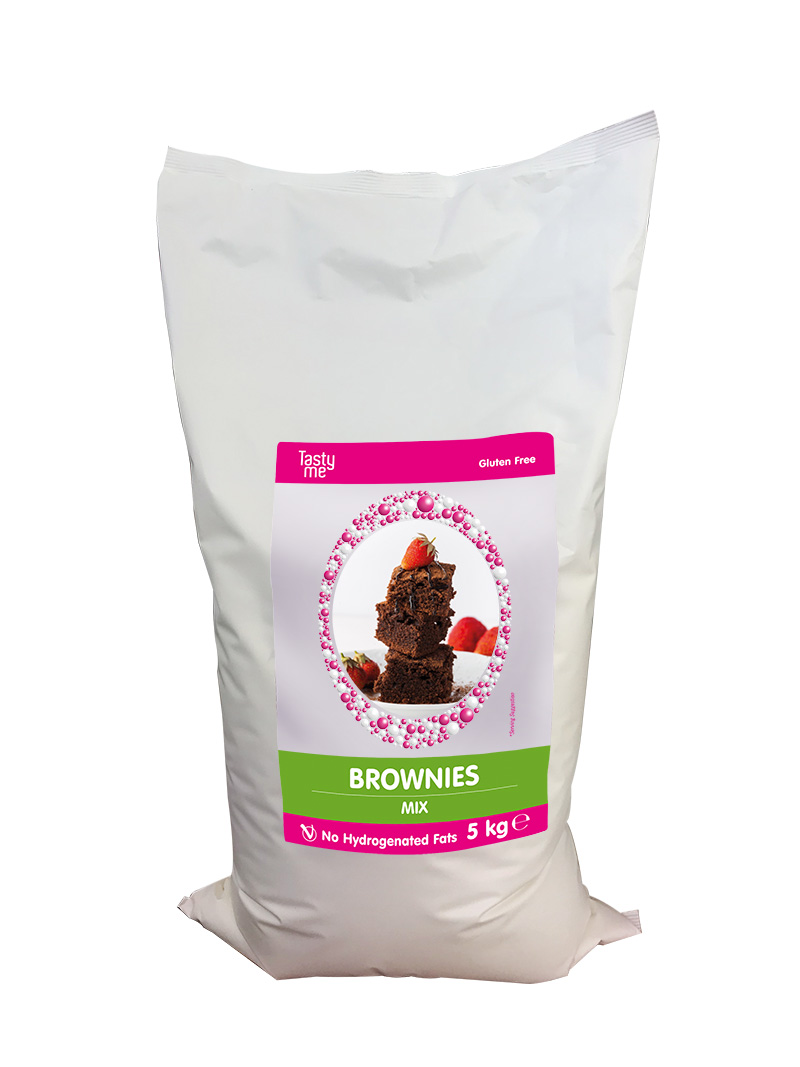 Brownies mix 5kg - glutenvrij 