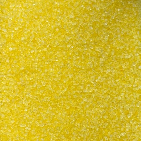Suikerspinsuiker geel banaan