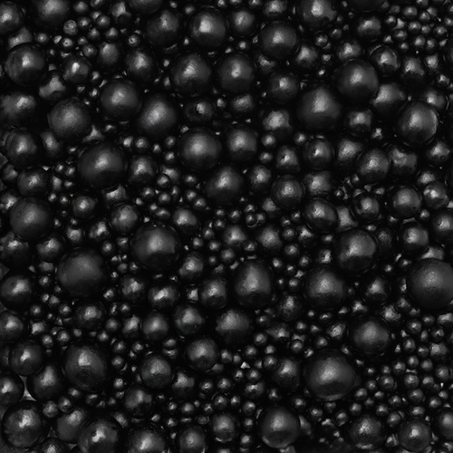 Sugar Pearls Sprinkles mix Black 70g - gluten-free