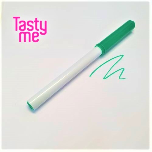 Eetbare schrijfstift - food pen groen