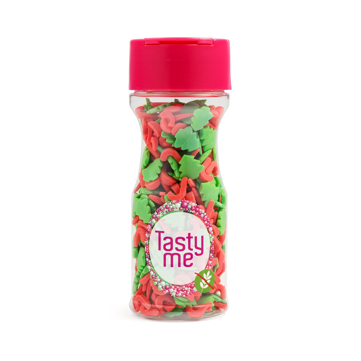 Suikerdecoratie kerstboom - candy cane 45g - glutenvrij