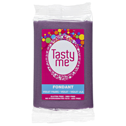 Fondant violet paars 200g - glutenvrij