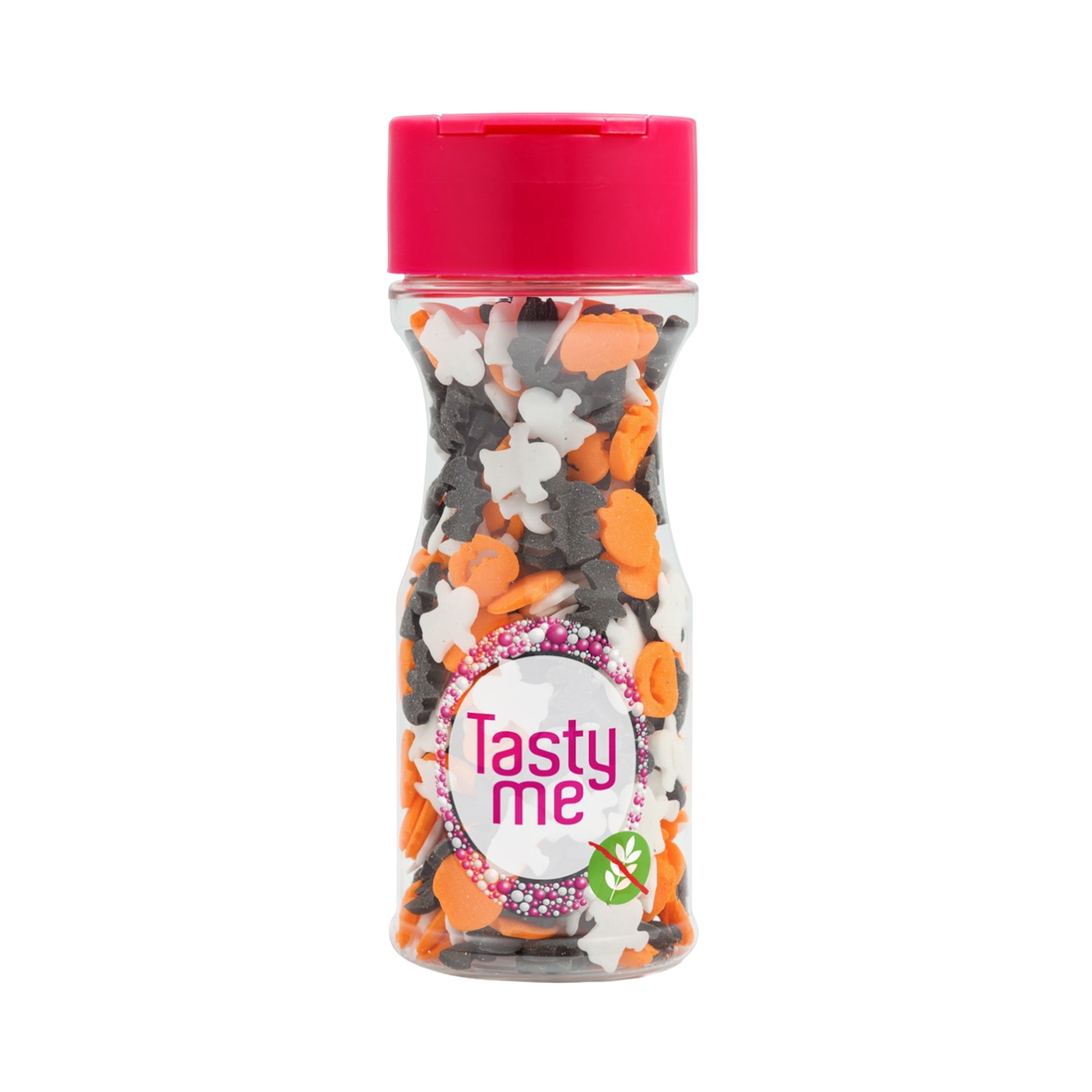 Sugar Decoration Halloween mix 50g - gluten-free - Pink cap