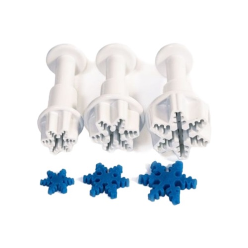 Cutter mini snowflakes - (set of 3 pieces)