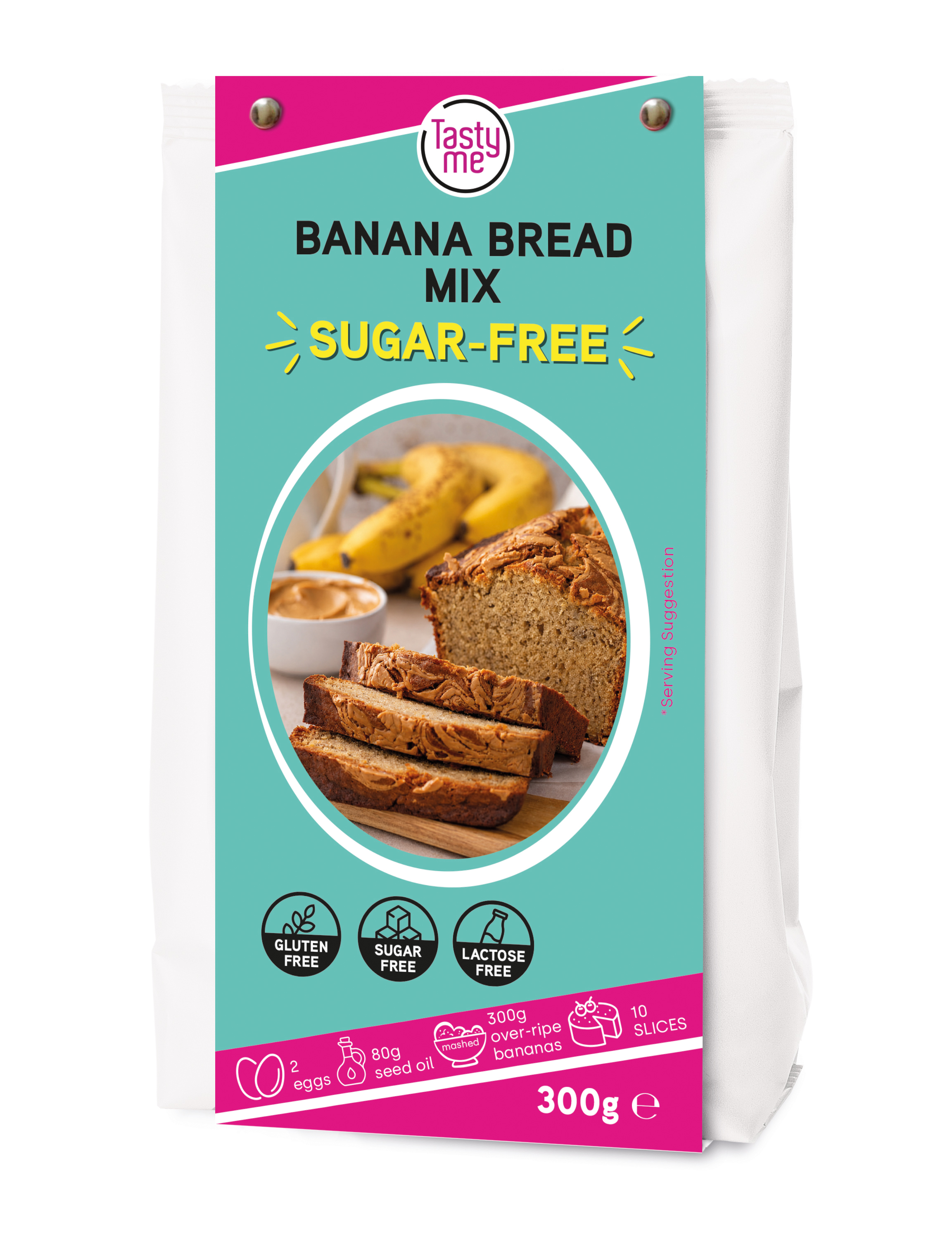 Banana Bread mix 300g - suikervrij