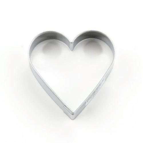Cutter heart 4cm stainless steel