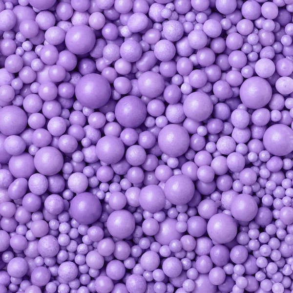 Sugar Pearls Sprinkles mix Violet 70g - glutenvrij