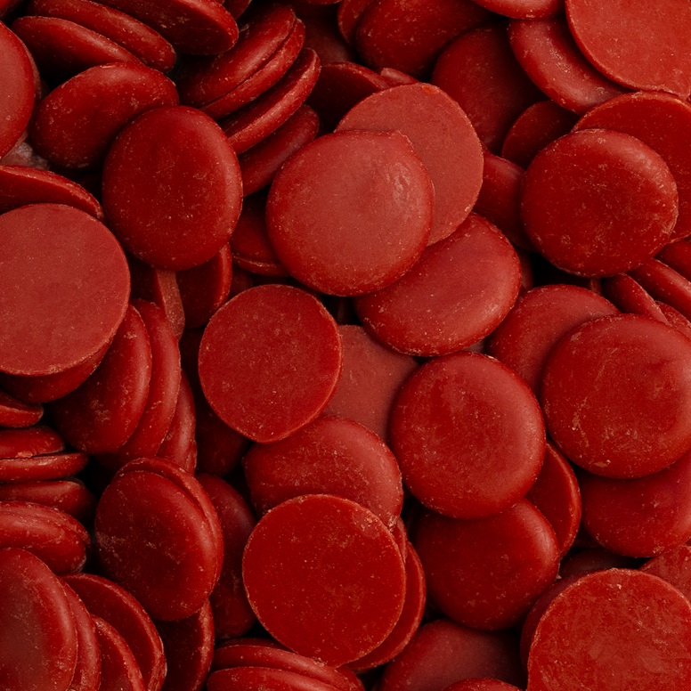 Candy drops red