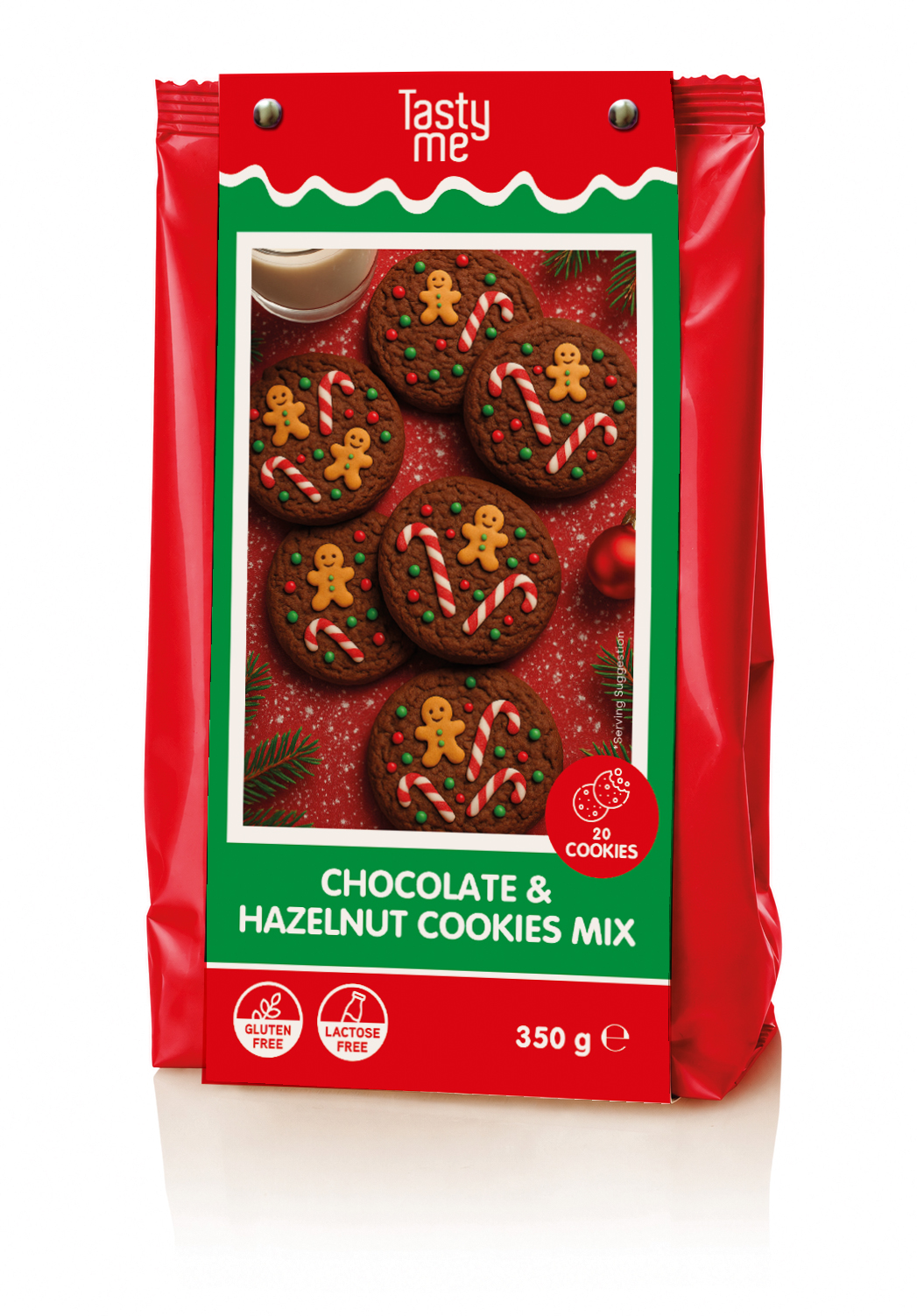 Chocolate & Hazelnut Cookies mix 350g - gluten-free