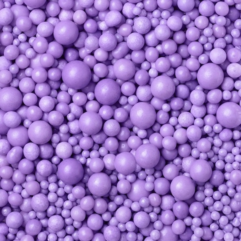 Sugar Pearls Sprinkles mix Violet 70g - gluten-free