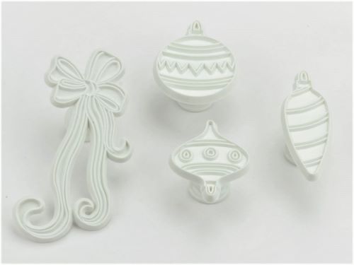 Cutter Christmas tree decoration - (set of 4 pieces) FINAL SALE