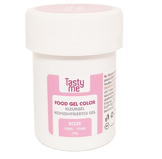 Eetbare gel kleurstof roze