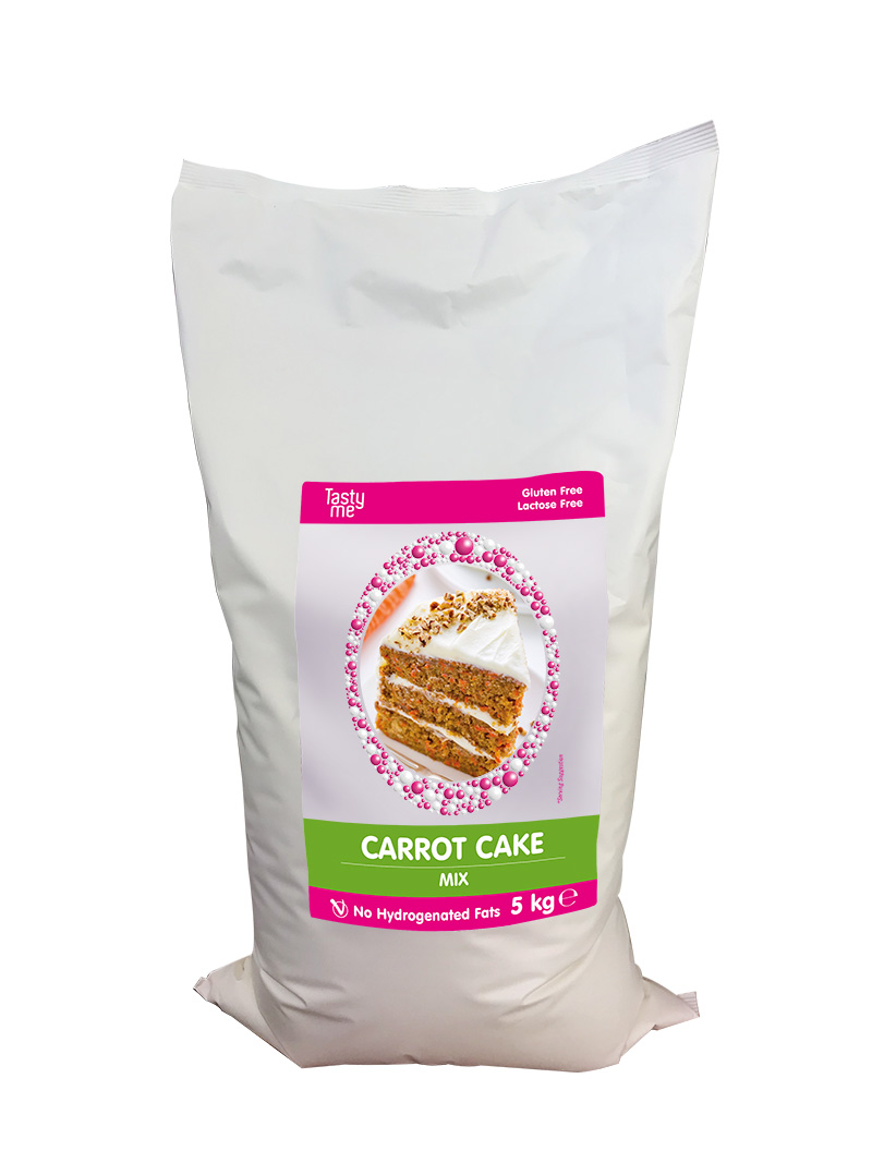 Carrot cake mix 5kg - glutenvrij OP=OP