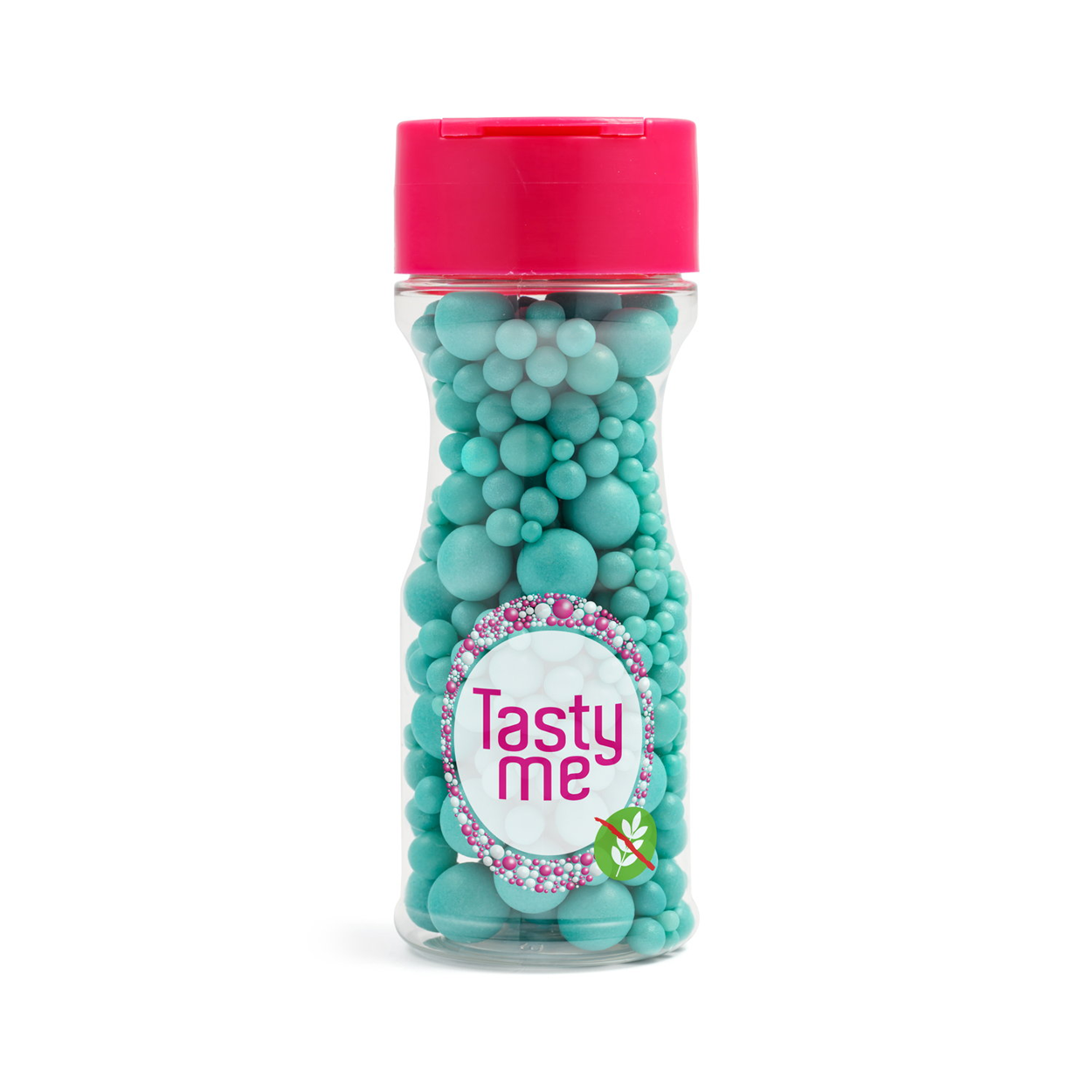 Sugar Pearls Sprinkles mix Turquoise 70g - glutenvrij