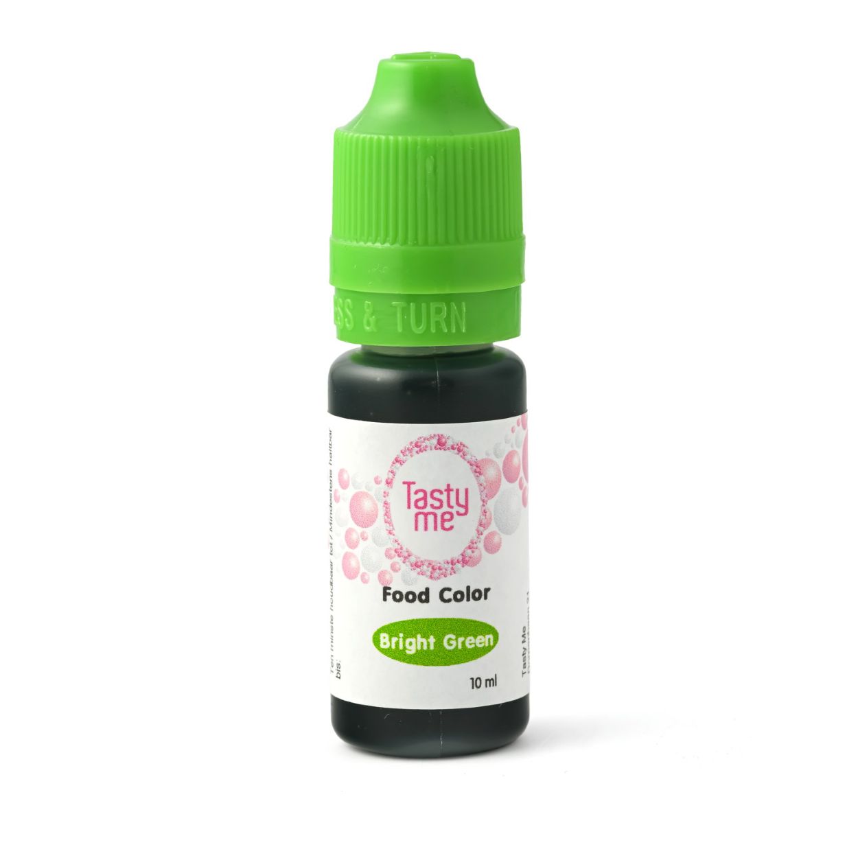 Food coloring bright green 10ml - gluten-free 