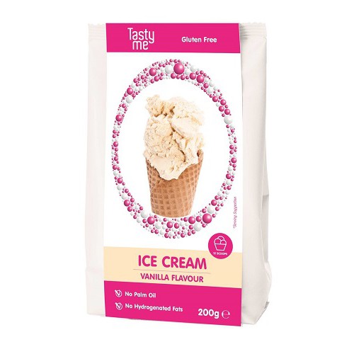 Ice cream mix vanilla 200g - gluten-free