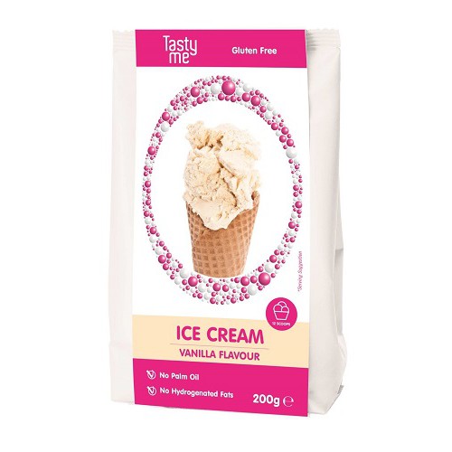 Glutenvrije ijsmix vanille