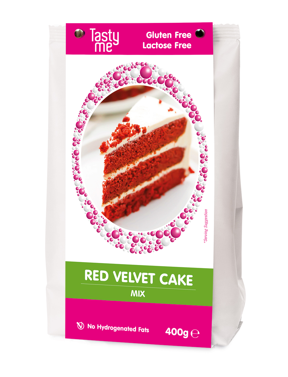 Red velvet cake mix 400g - glutenvrij 