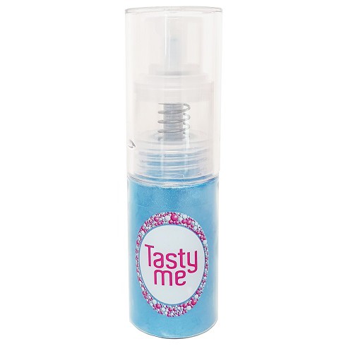 Eetbare poederspray licht blauw